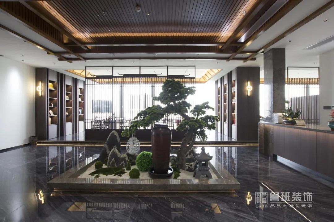 300㎡新中式會(huì)所裝修，一個(gè)有文化底蘊(yùn)的暢聊空間